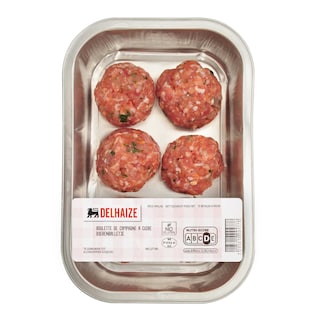 Delhaize | Boulette hachis campagne 