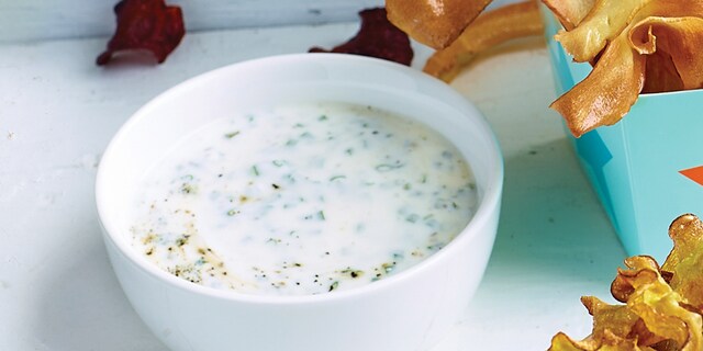 Yoghurt met bieslook