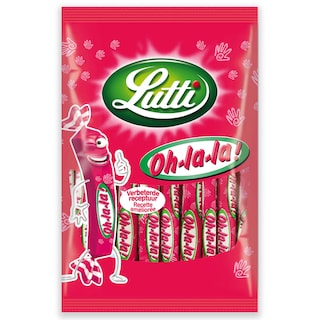 Lutti | Oh-La-La! | Bonbons | Batonnets | Fraise 