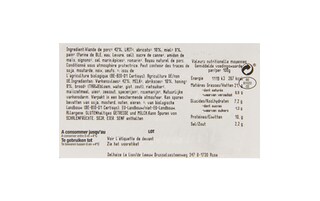 Delhaize | Bio | Witte pens | Abrikoos | Bio 