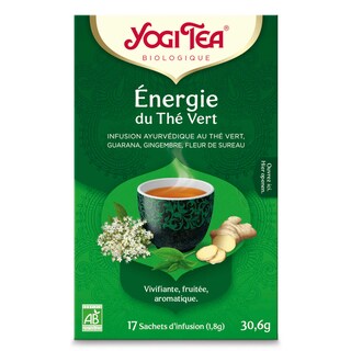 Yogi | Groen thee | Energy | 17Z | Bio 31 gr