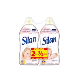 Silan | Adoucissant | Concentré | Classic | Sensitive | 2e 1/2 prix 
