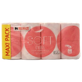Delhaize | Eco | Toiletpapier | 4 Laags | Extra Soft | Maxi Pack | Eco 