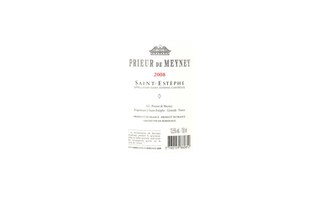 France - Frankrijk | Bordeaux Saint Estèphe | Prieur Meyney 2008 