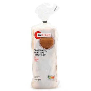 Delhaize | Brood | Toast | Wit 