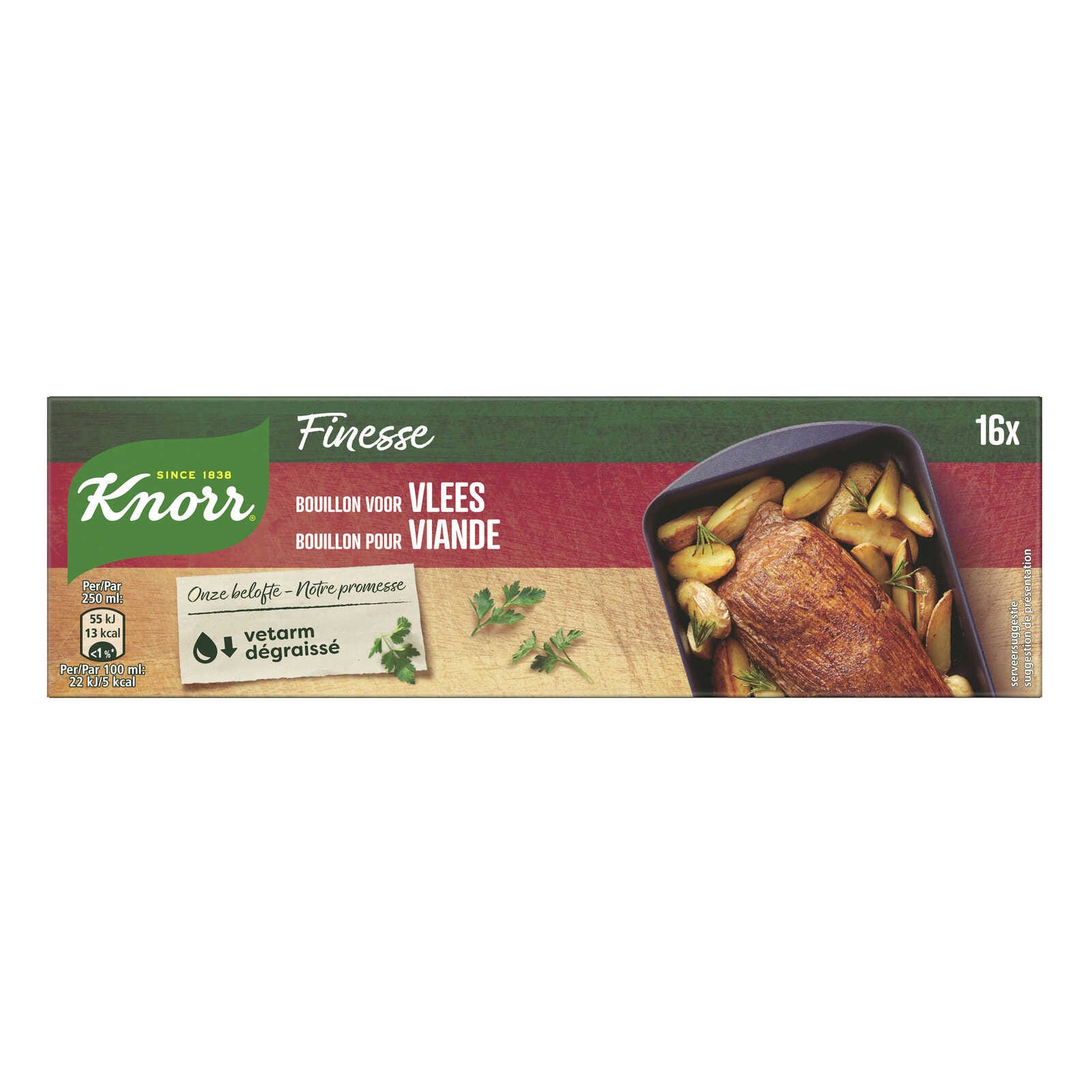 Knorr Bouillon | Finesse | Vlees | Vetarm