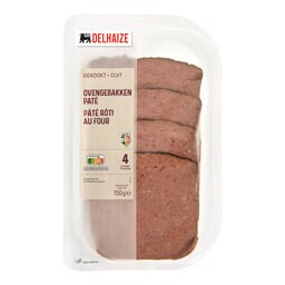 Delhaize | Pâté rôti au four | Tranches 150 gr