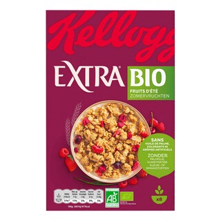 Kellogg's | Extra | Céréales | Muesli | Fruits rouges | Bio 
