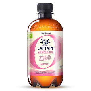 The Gutsy Captain | Kombucha | Zero | Framboise | Bio | Sans gluten | Sans lactose 