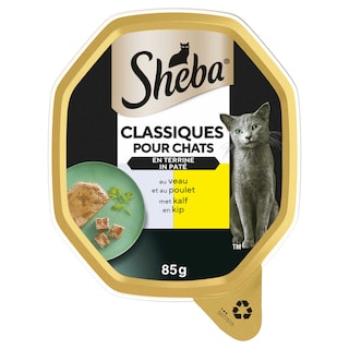 Sheba | Aliment chat | Terrine | Veau 