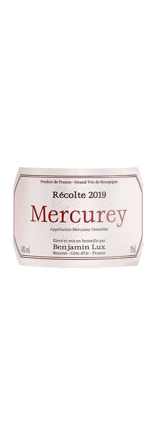 Benjamin Lux | Mercurey | 2019 