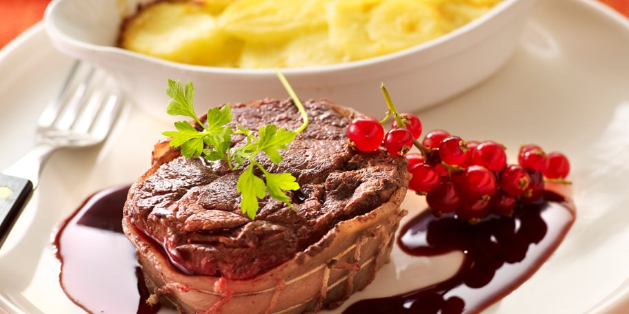 Medaillon van hinde met Luikse siroop