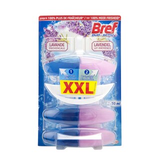 Bref WC | Bloc-WC | Duo-Activ' | XXL | Recharge | Lavande 