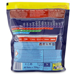 Finish | Vaatwastabletten | All in 1 | Regular 