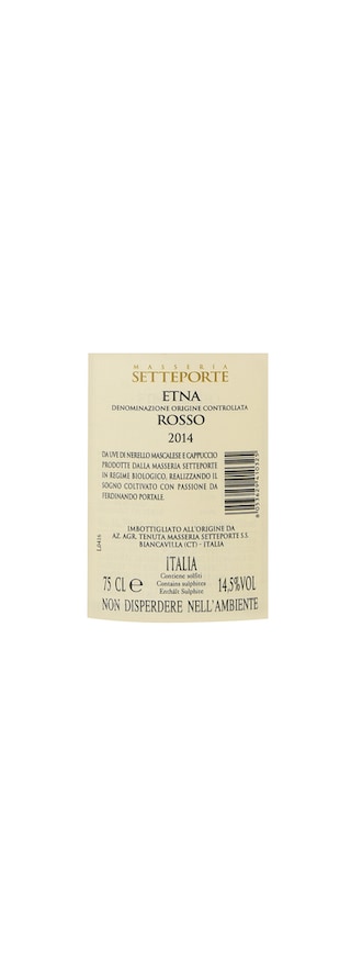 Italie - Italië | Sicilia | Etna Rosso 14 Rouge 