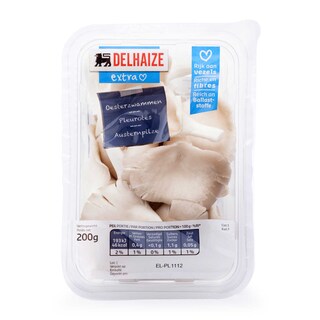 Delhaize | oesterzwammen | Verpakt 