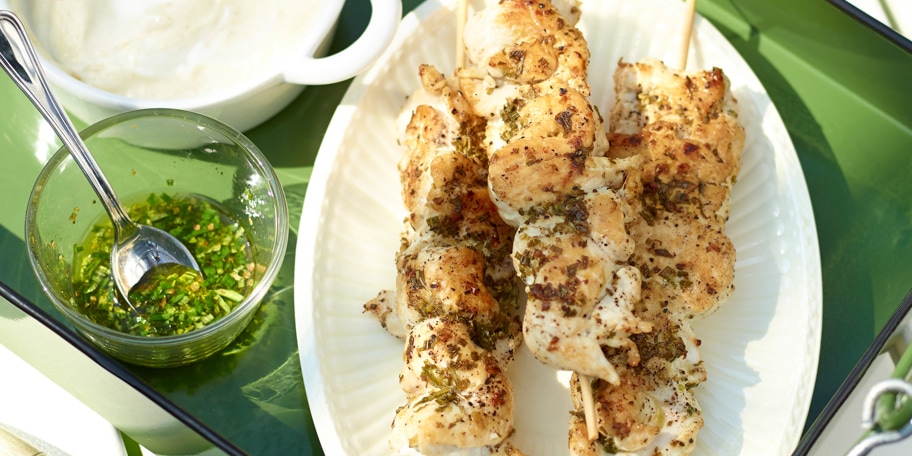 Brochettes de poulet