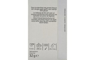 Delhaize | Bio | Kruidenthee | Slanke lijn | Zakjes | Bio 