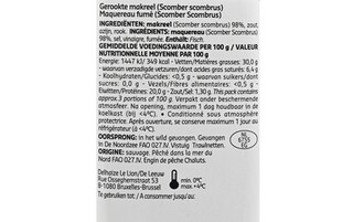 Delhaize | Makreel | Gerookt +/- 270 gr