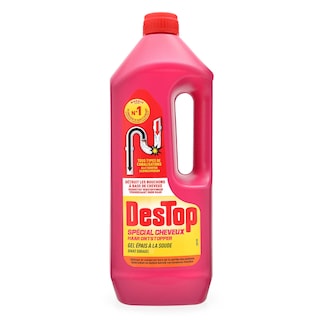 Destop | Déboucheur | Gel | Special Cheveux | 1L 