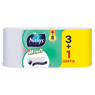 Nalys | Wish | Keukenrol | Promopack | 3+1 