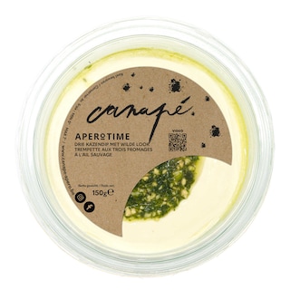 Canapé | Dip 3 fromage à l'ail sauvage 