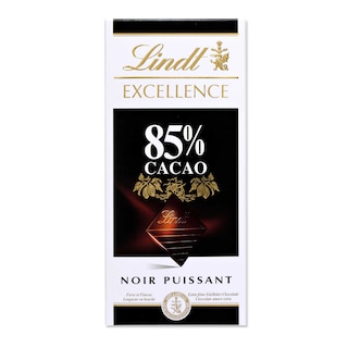 Lindt | Excellence | Chocolat | 85% cacao | Noir puissant|Tablette 