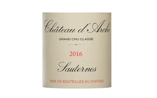 Chateau D'Arche | Sauternes Grand Cru Classé | 2016 75 cl