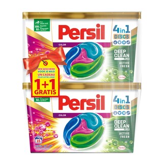 Persil | Lessive | Discs | Couleurs | 1+1 