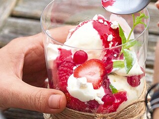 Vacherins-minute au verre