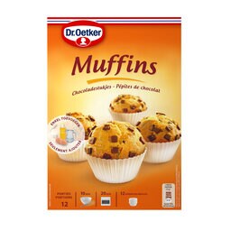 Muffins | Stukjes chocolade | Bereiding