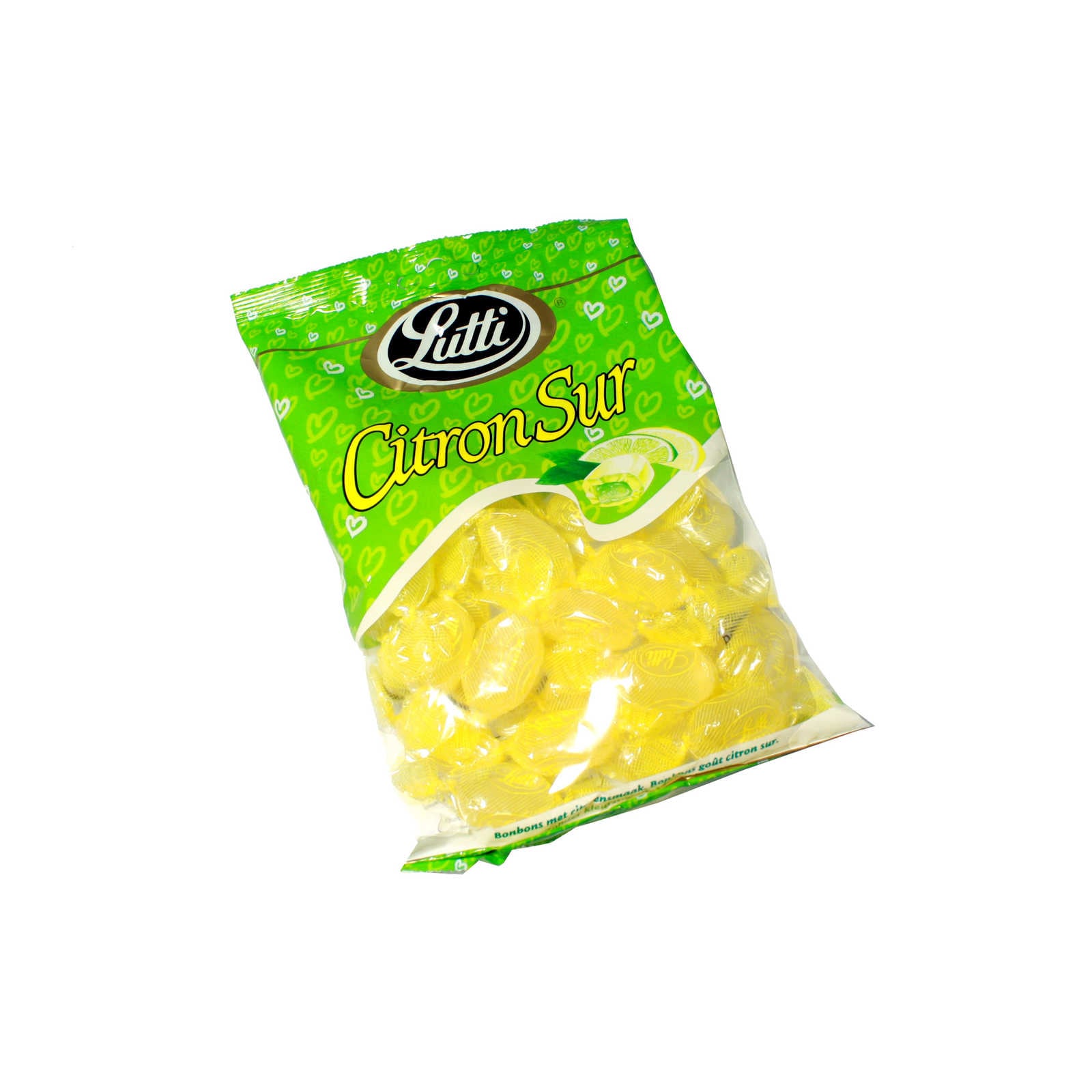 Lutti Citron Sur Bonbons Goût Citron Sur 200 g - JACADDY