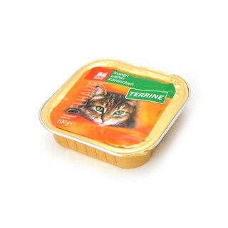 Delhaize | Aliment chat | Terrine | Lapin 
