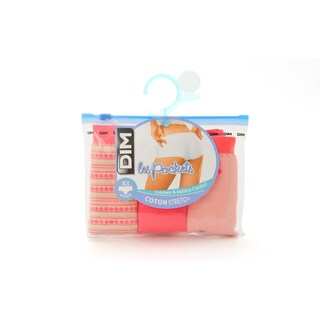 Dim | Paris | Boxers pocket coton | rose | 44/46 