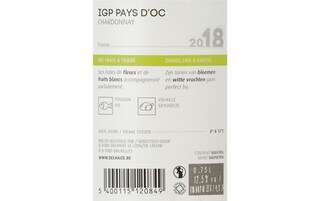 France - Frankrijk | Midi de la France - Oc IGP | Oc IGP Chardonnay 14 Blanc Proxy Rue Haute 