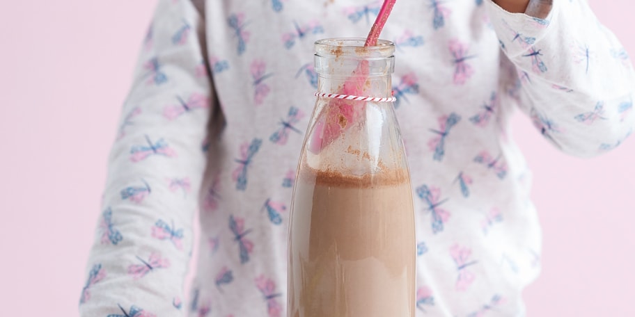 Boisson au cacao et amandes