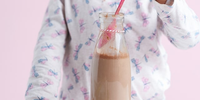 Boisson au cacao et amandes