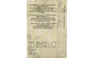 Delhaize | Bio | Tisane | Tilleul | Sachets | Bio 20 x 1,6 gr