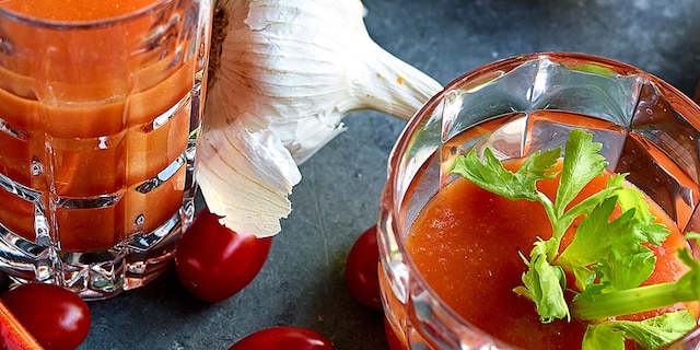 Gazpacho met lavaskruid