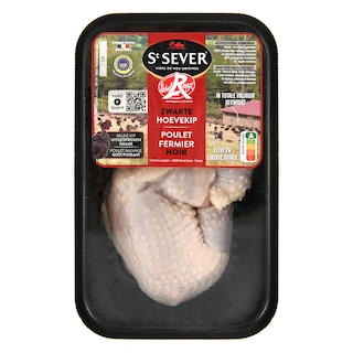 St Sever | Poulet fermier noir | Cuisses | Label rouge 