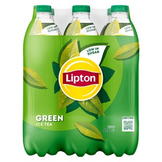 Lipton | Ice Tea | Vert | Non pétillant | PET 6 x 1 l