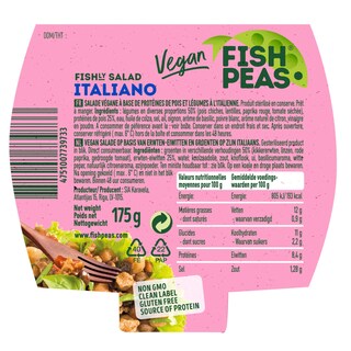 Fish Peas | Salad | Italiaanse | Vegan 