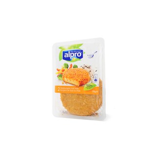 Alpro | Burgers | De soja au maïs | Végétarien 