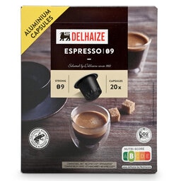 Delhaize | Koffie | Espresso 09 | Caps 