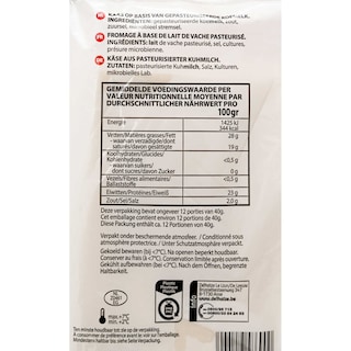 Delhaize | Kaas | Gouda | Jong | Sneden 500 gr