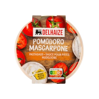 Delhaize | Sauce pommodoro et mascarpone 