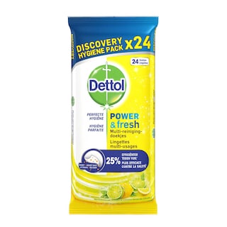 Dettol | Dettol Lingettes | P&F Citrus | 24 
