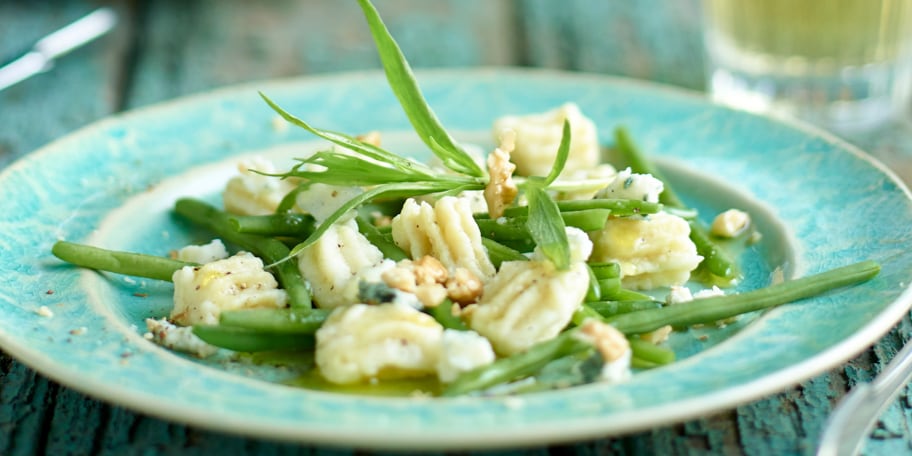 Gnocchi met roquefort