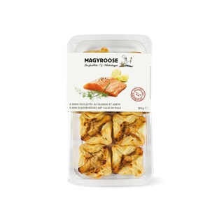 Magyroose | Mini-bladerdeegjes | Zalm-Dille 