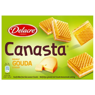 Delacre | Wafeltjes | Gevuld | Gouda 